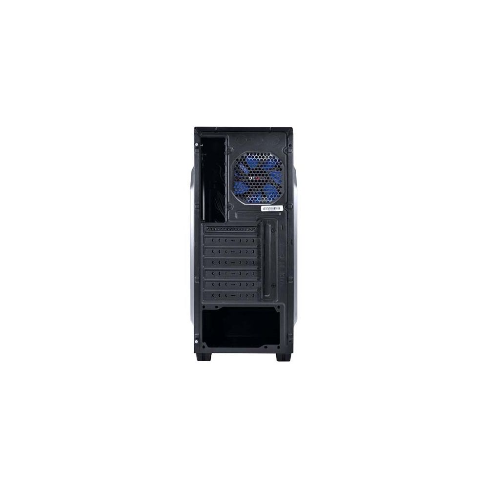 Gabinete PcYes Mid Tower Chacal Azul com 1 FAN LED Frontal Lateral em Acrílico CHACALPTOAZ2FCA