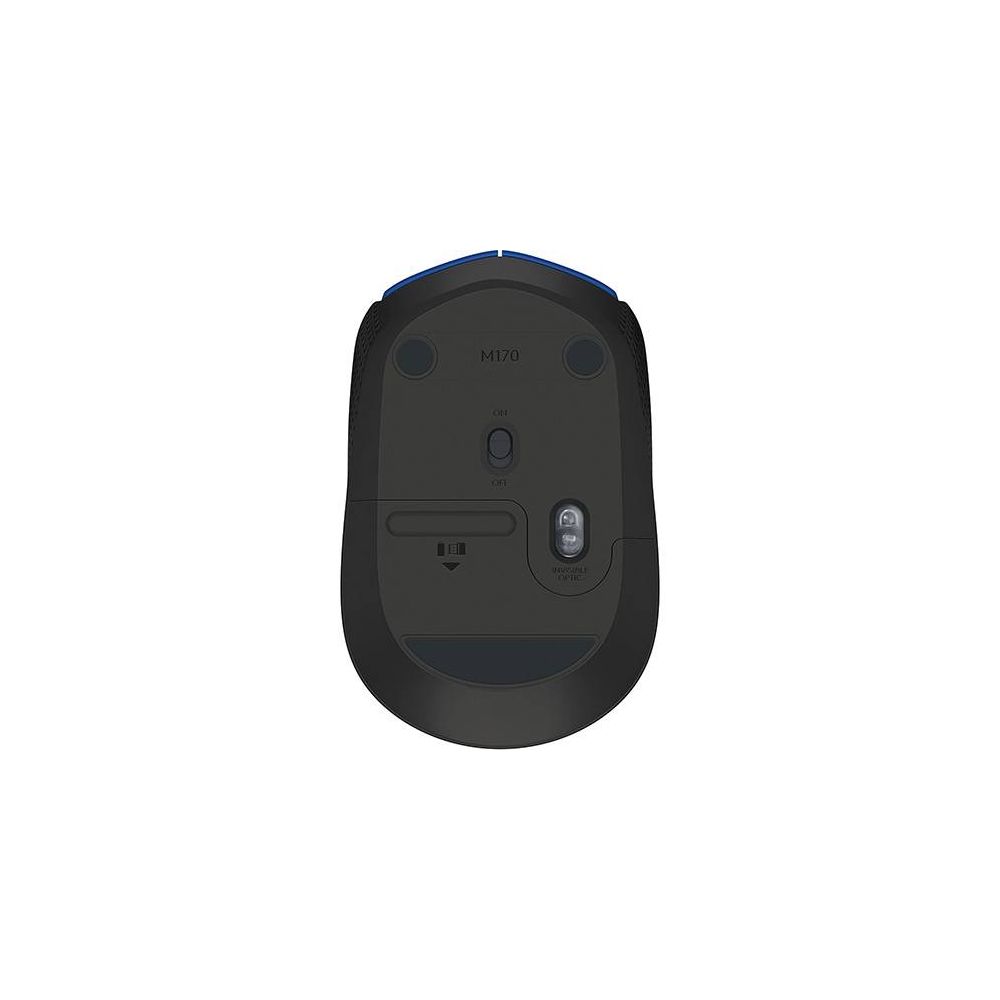 Mouse Sem Fio Óptico, Wireless, M170, Azul - Logitech