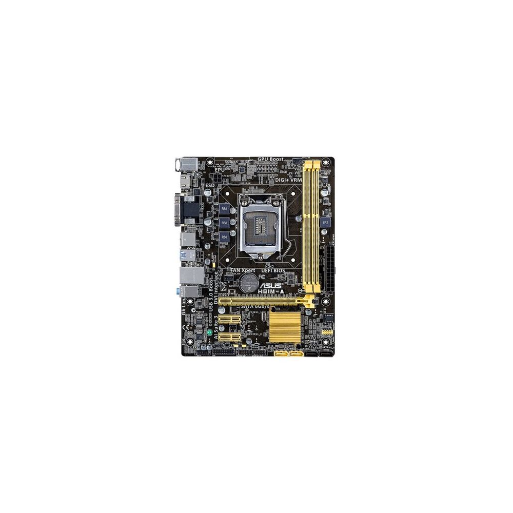 Placa Mãe ASUS H81M-A/BR para Intel 1150, DDR3, HDMI, VGA, DVI, USB 3.0, Ultra H