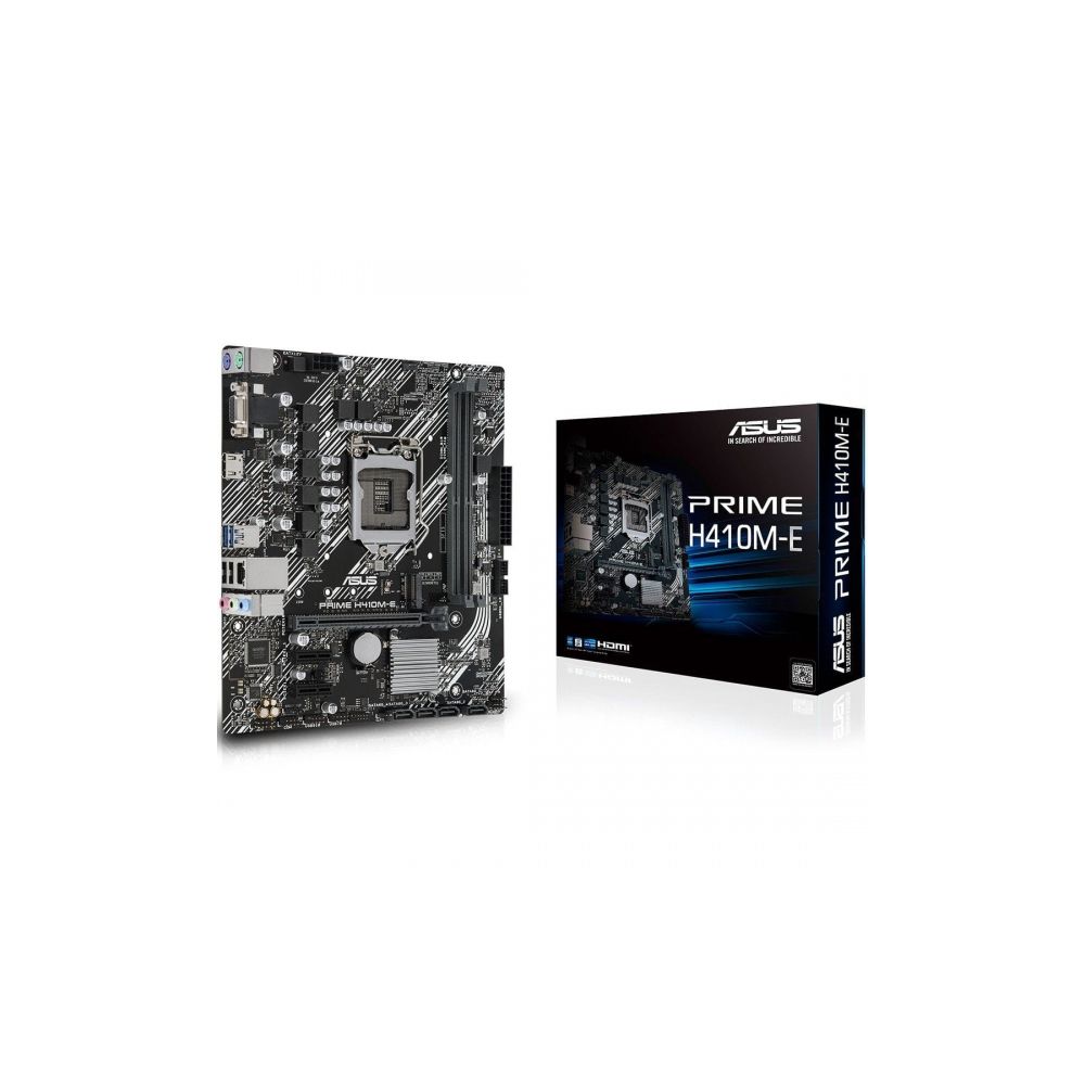 Placa Mãe Prime H410M-E Intel 10ª Geração VGA HDMI - Asus