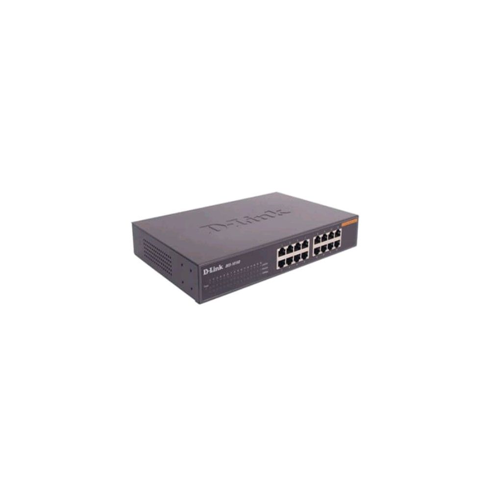 Hub Switch 16 portas 10/100 Mbps DES-1016D - D-Link