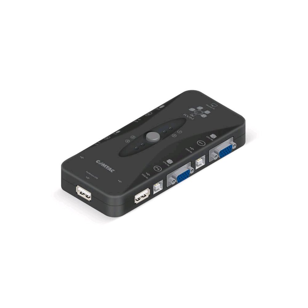 Switch KVM 4 Portas USB 9292 - Comtac