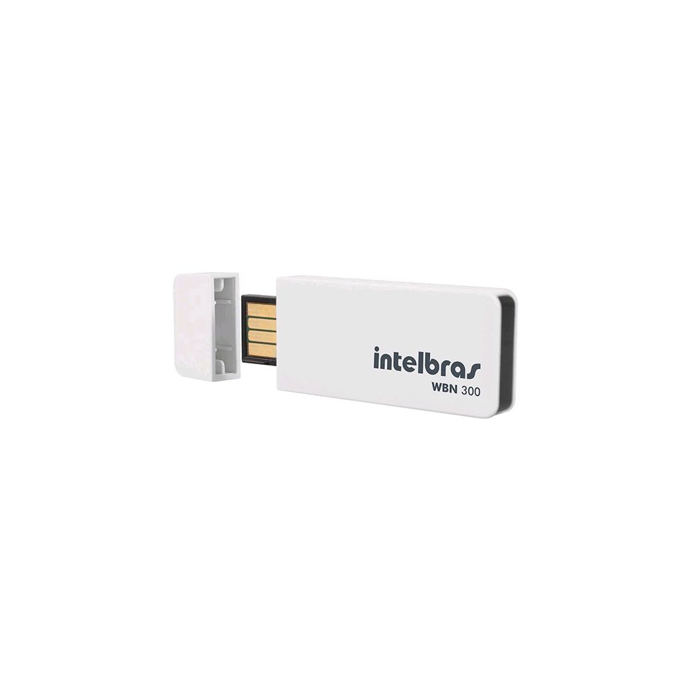 Adaptador USB Wireless Intelbras WBN300 300 Mbps - Intelbras