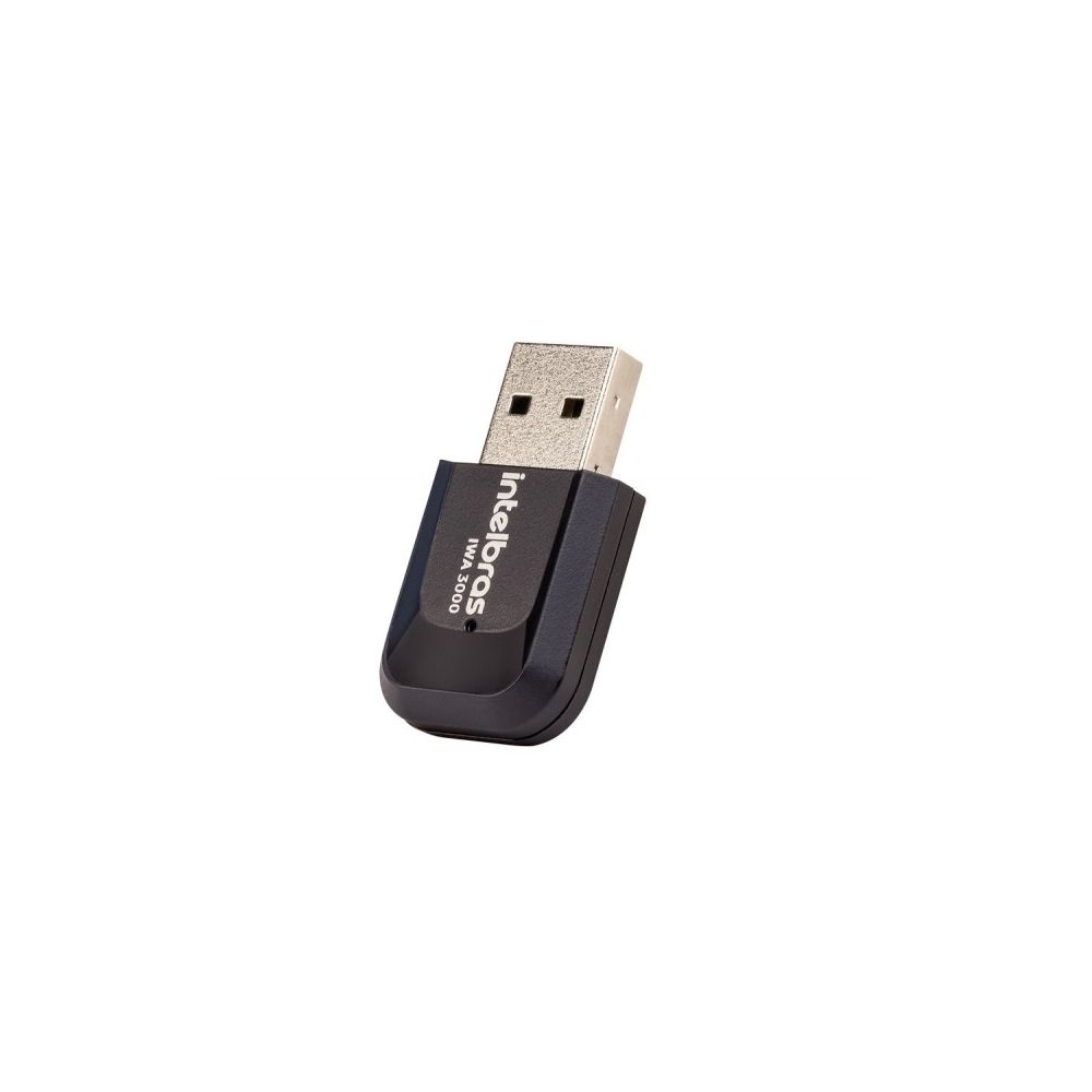 Adaptador Wireless USB IWA 3000 Preto 300Mbps - Intelbras