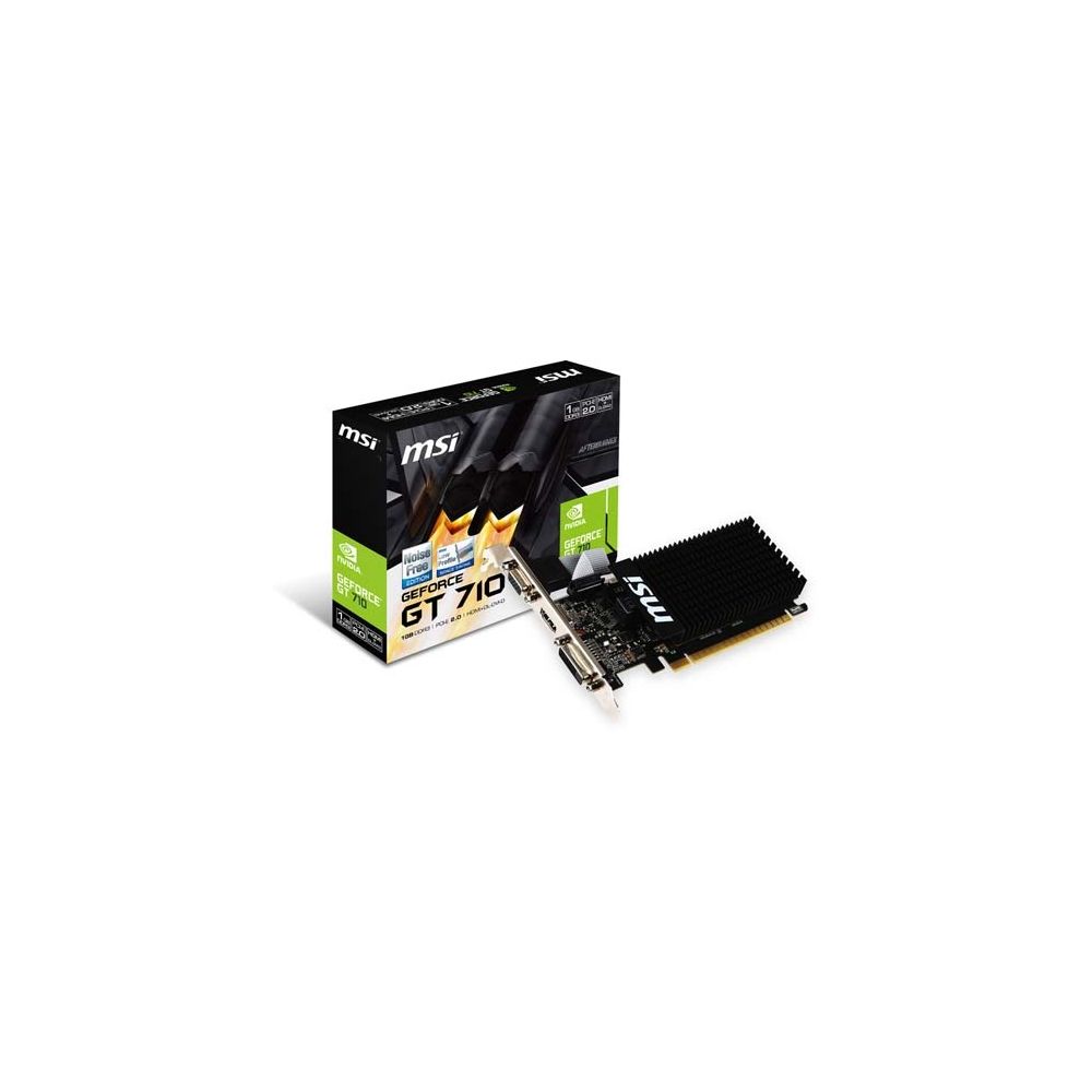 Placa de Vídeo Geforce GT 710 1 GB - MSI