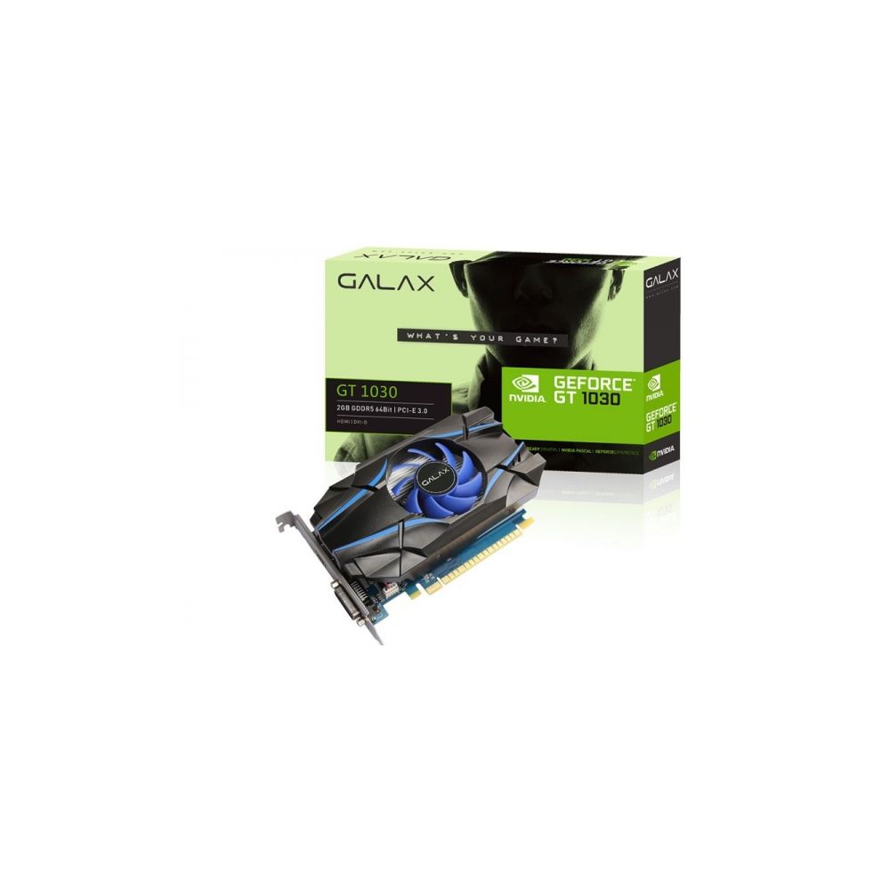 Placa de Vídeo GeForce GT 1030 2GB - Galax 