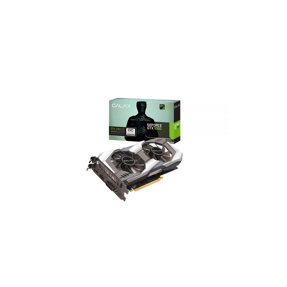 Placa de Vídeo 6 GB GeForce GTX 1060 OC - Galax