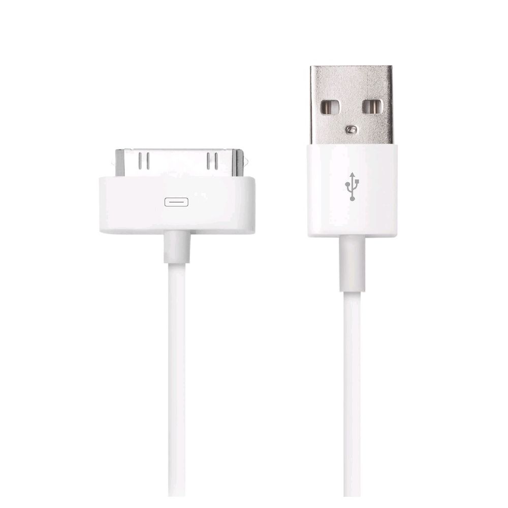 Cabo USB 30 Pin para iPhone Branco WI255 - Multilaser