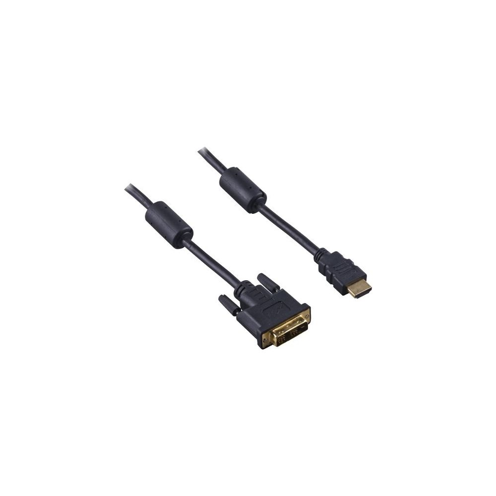 Cabo HDMI X DVI HMD-201 1,8 MT - Fortrek