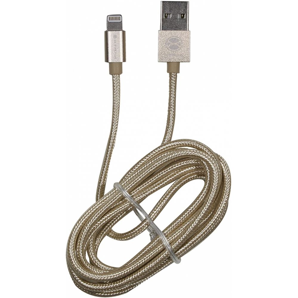 Cabo USB Homologado Apple 1,5m Dourado - Xtrax