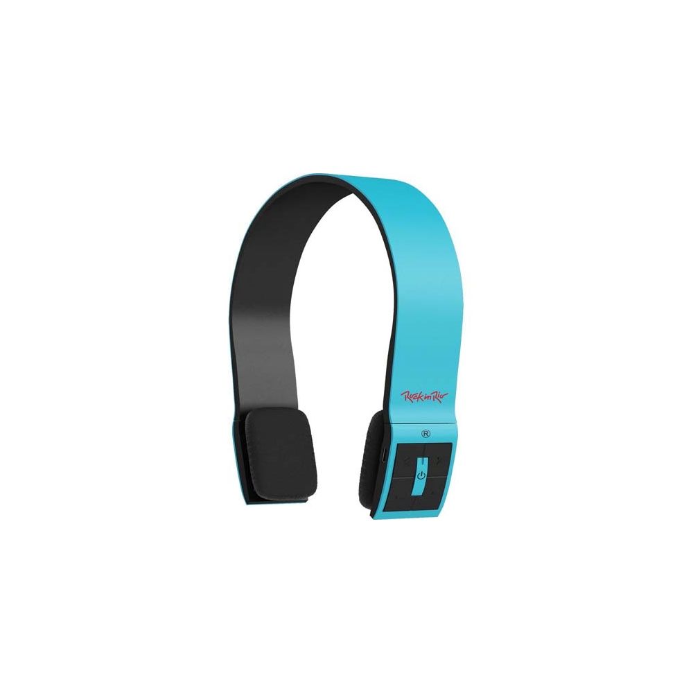 Headphone Rock in Rio Bluetooth Azul com Microfone Aquarius