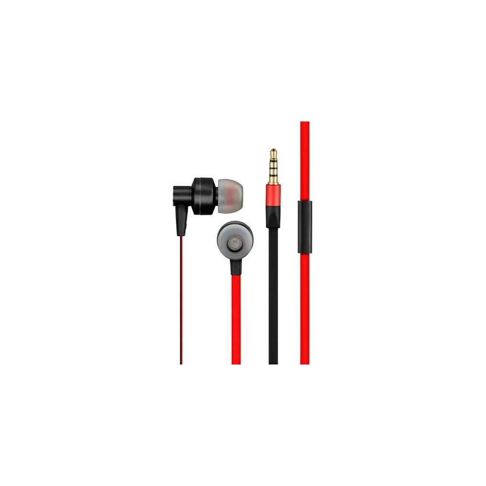 Fone de Ouvido com Microfone Pulse Intra-Auricular Vermelho/Preto - Multilaser