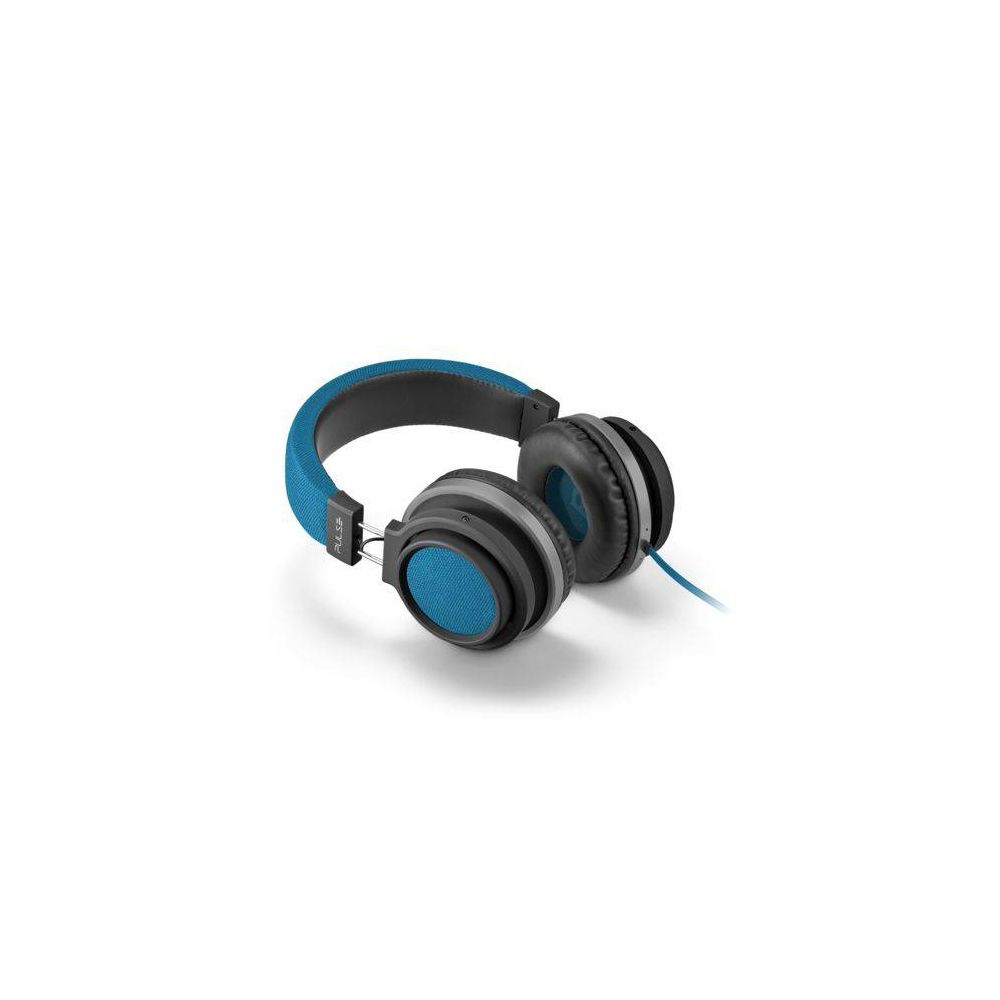 Headphone Pulse P2 Preto e Azul PH228