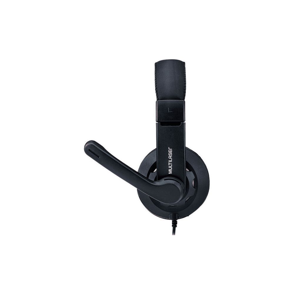 Headset com Microfone PH334 Preto Vermelho USB - Multilaser