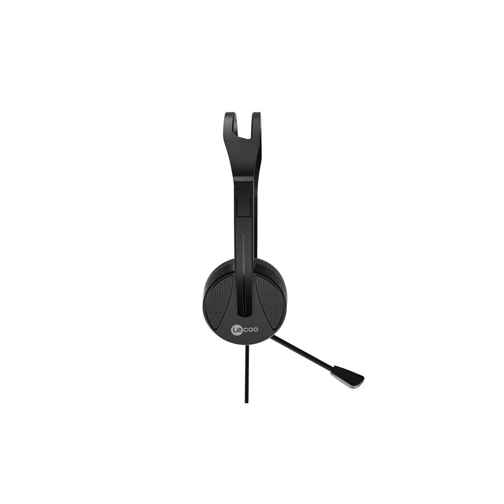 Headset HT106 USB com Microfone Preto - Lecoo 