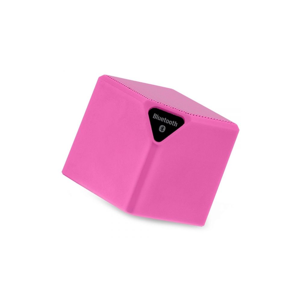 Caixa de Som Cubo Speaker SP307 Rosa  - Multilaser