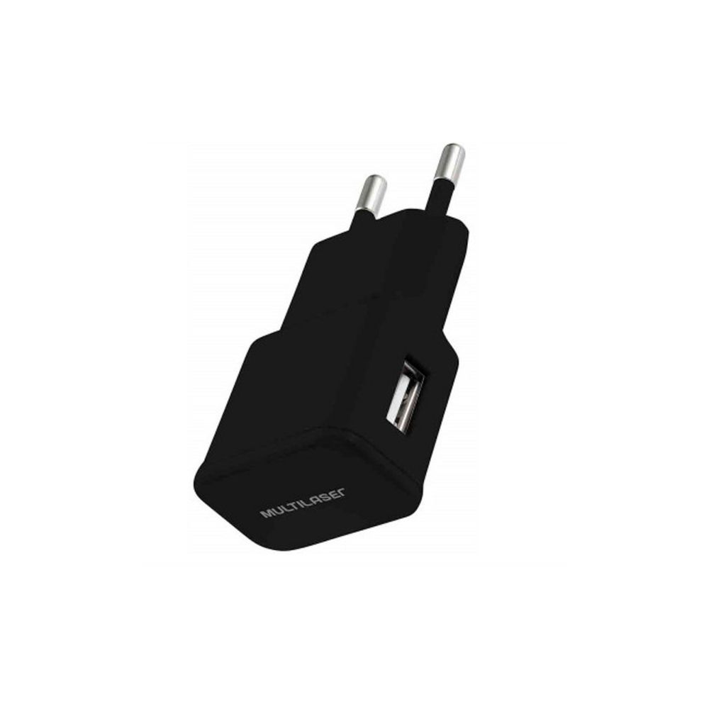 Carregador Preto USB Smartogo CB104  - Multilaser