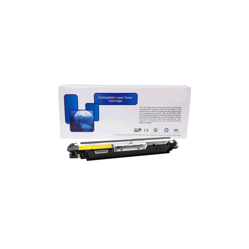 Toner Compatível HP 312/130/352A Yellow 1K – Premium