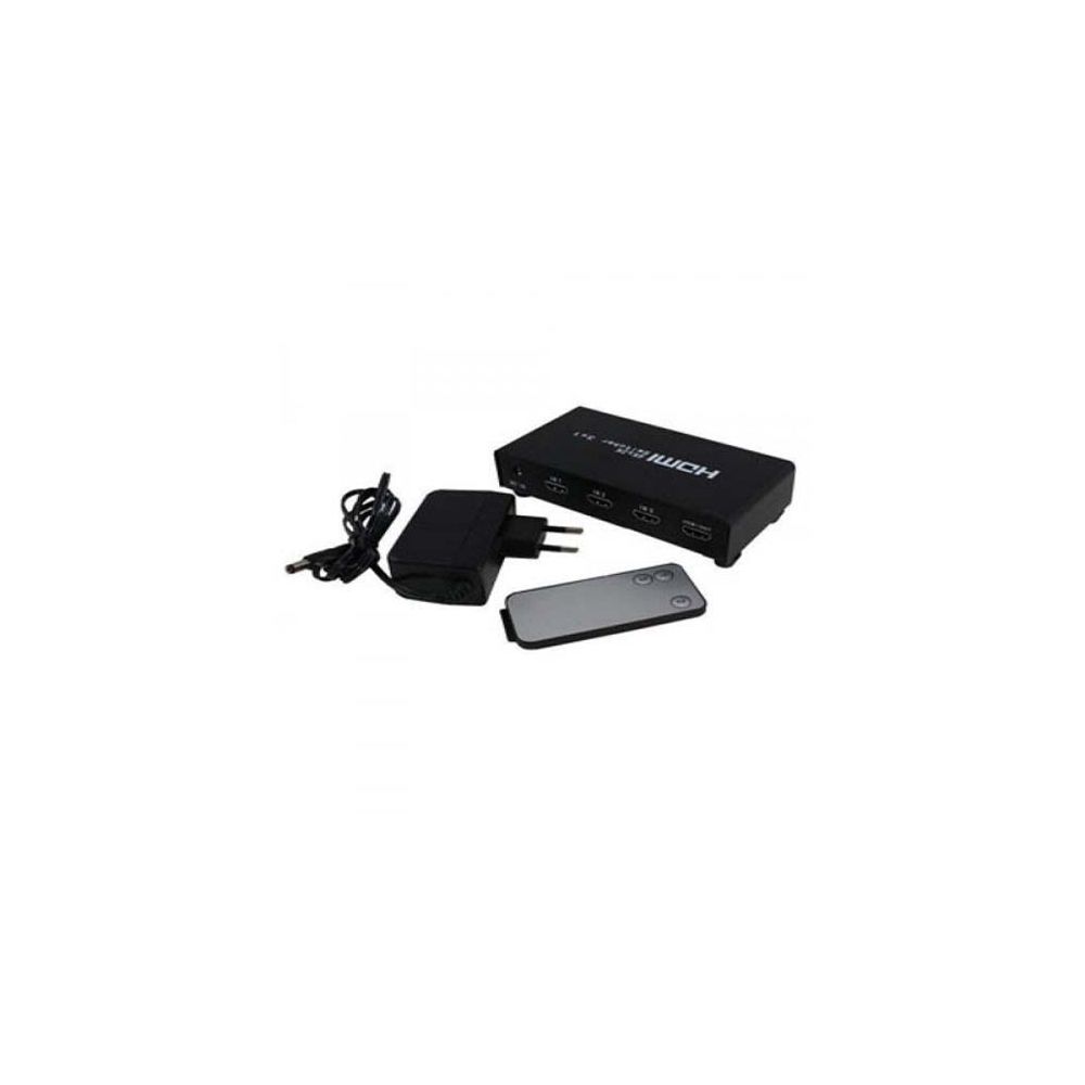 Chave Seletora Digital HDMI 3x1 c/ Controle Remoto - T-Black