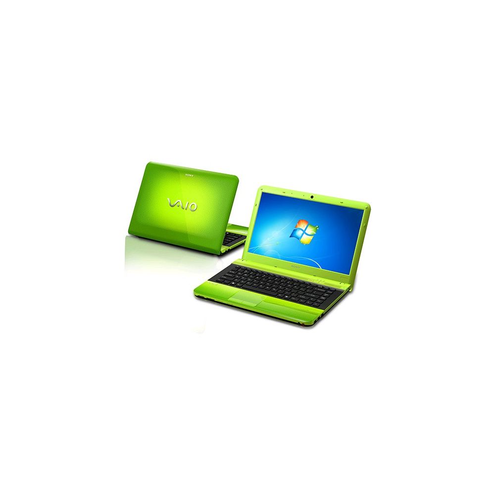 Notebook Sony VAIO VPC-EA23FB-G Verde Preto c/ Intel Core i3 330M, 4GB, HD 500GB