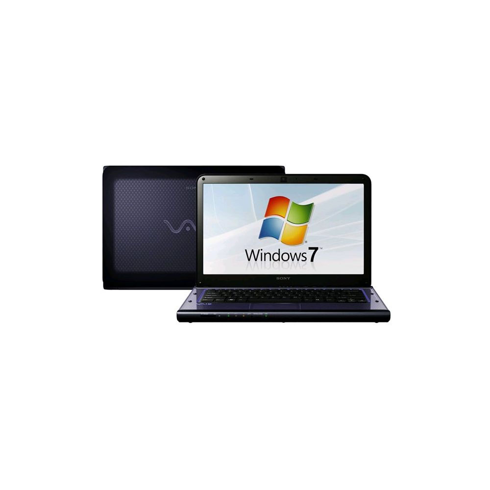 Notebook Sony VAIO VPCCA15FB/B c/ Intel® Core i5 - 4GB 500GB LED 14 Windows 7 Bl