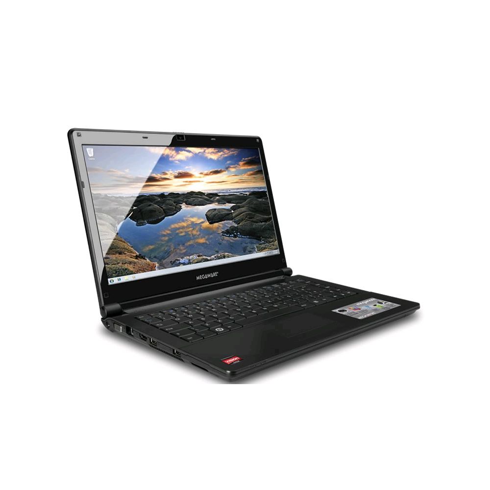 Notebook Meganote Kripton AMD C-50 Dual Core, 02GB, 500GB HD LED 14