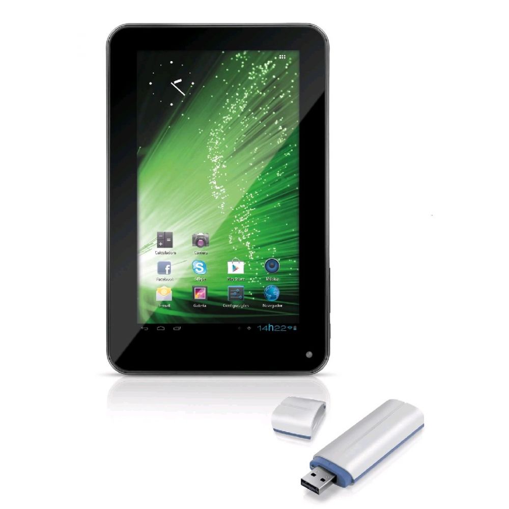 Tablet M7 Preto Multilaser, NB097, Android 4.1, Wi-Fi - LCD 7