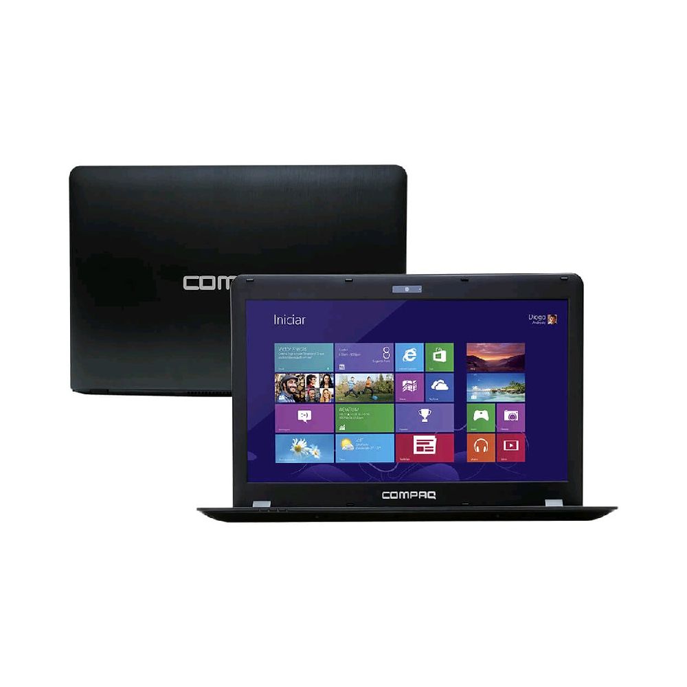 Notebook Compaq Presario CQ-18, Intel Dual Core Celeron 2GB, 500GB, Tela 14