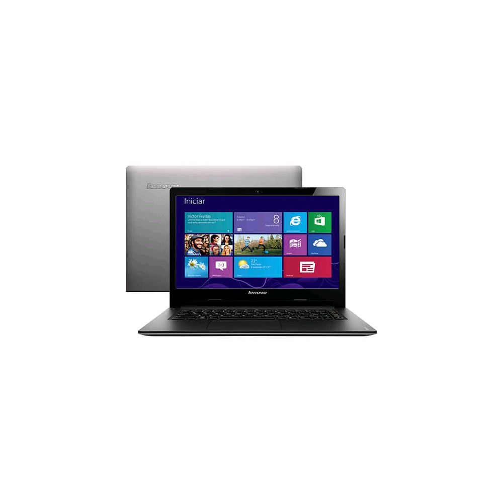 Notebook Lenovo Ideapad Intel Celeron, 2GB, HD 500GB, 14.0 HD LED, Windows 8 - L