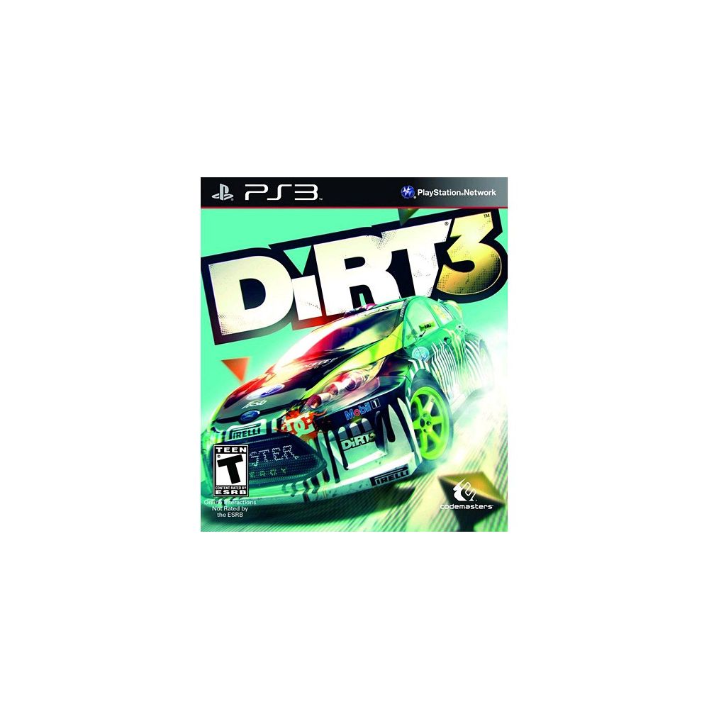 Game Dirt 3 Codemasters p/ PS3 - NC Games