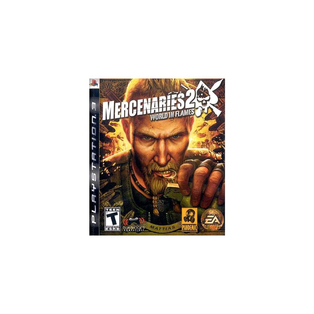 Game Mercenaries 2 World In Flames p/ PS3 - WB Games