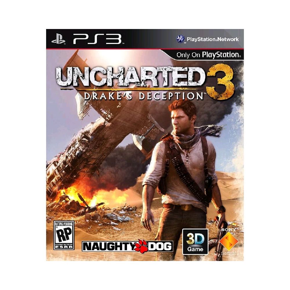 Game Uncharted 3: Drake's Deception p/ PS3 - Sony