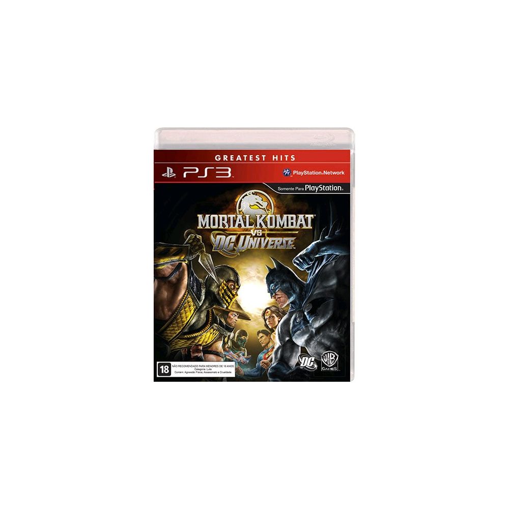 Game Mortal Kombat Vs. Dc Universe - PS3