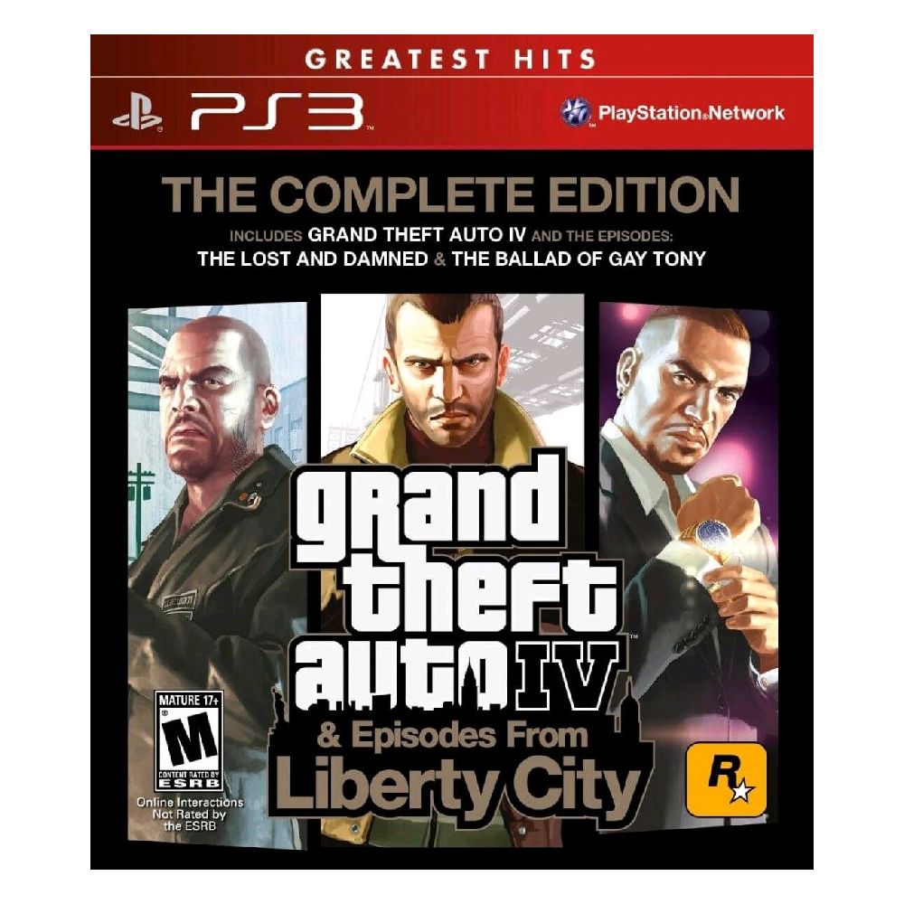 Game GTA IV - Grand Theft Auto IV p/ PS3 - Take 2