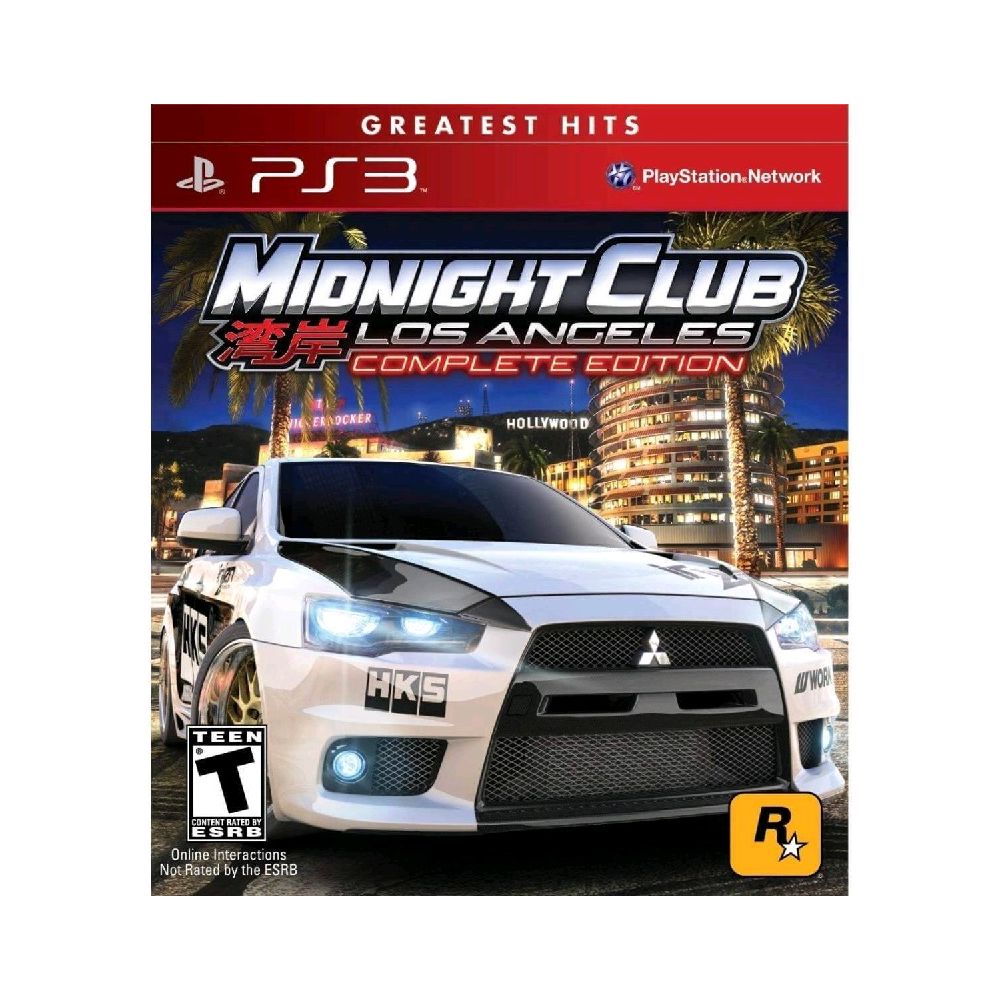 Game Midnight Club: Los Angeles - Complete Edition - p/ PS3 - Take 2