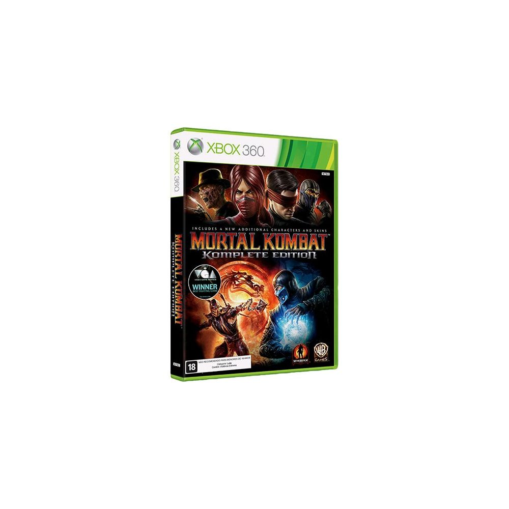 Game Mortal Kombat Komplete Edition - XBOX 360
