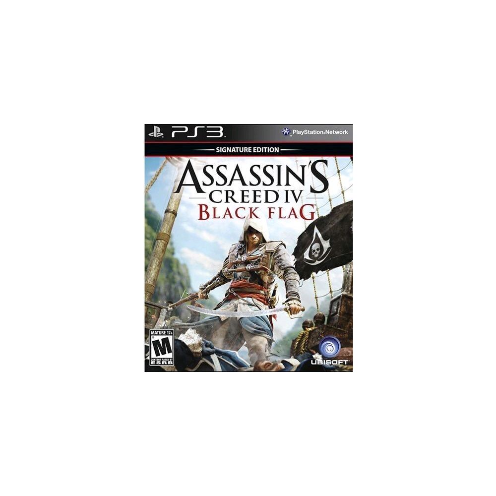 Game Assassins Creed IV: Black Flag - Signature Edition - PS3 - Ubisoft 