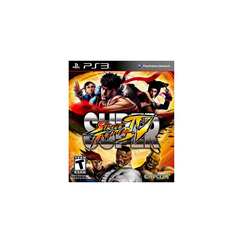 Game Super Street Fighter IV - PS3
