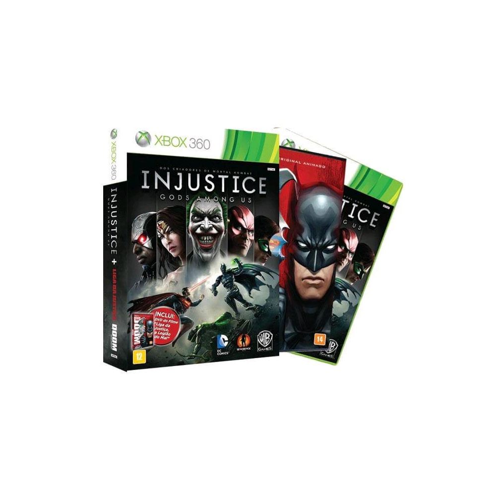 Game Injustice Gods Among Us - Edição Especial Limitada incluindo Filme Liga da 