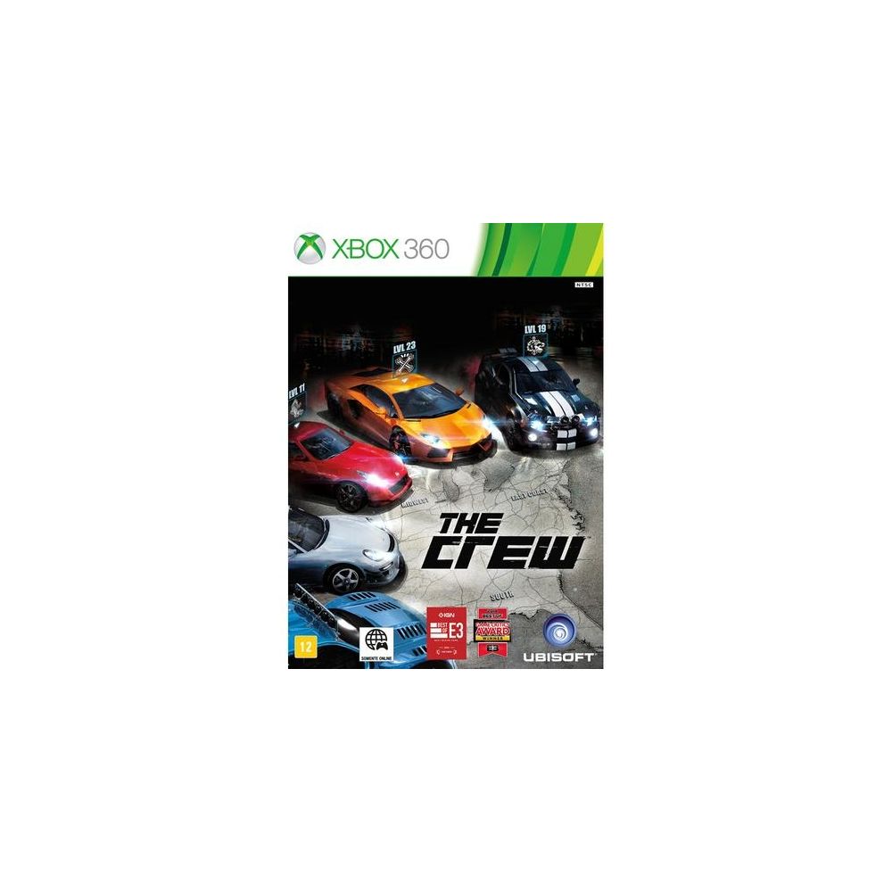 Game The Crew Ptbr Cpp Nacbra Xbox360 Ubi