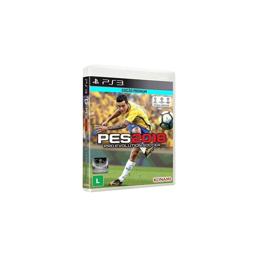 PES 2018 para PS3 - Konami