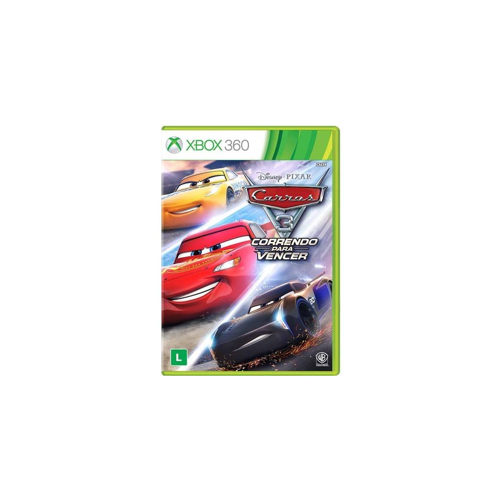 Game Carros 3: Correndo Para Vencer - Xbox 360