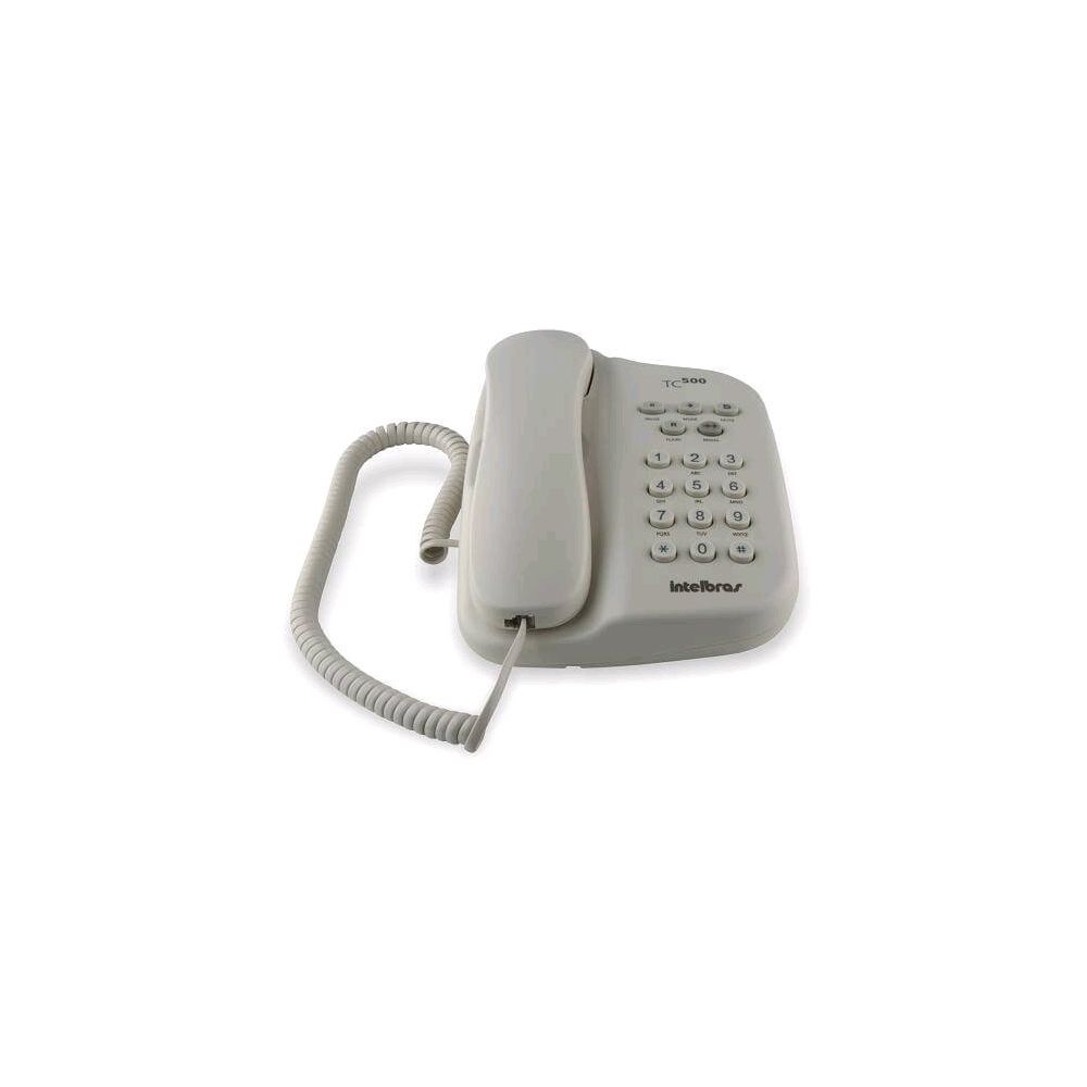 Telefone com Fio TC500 Pérola - Intelbrás