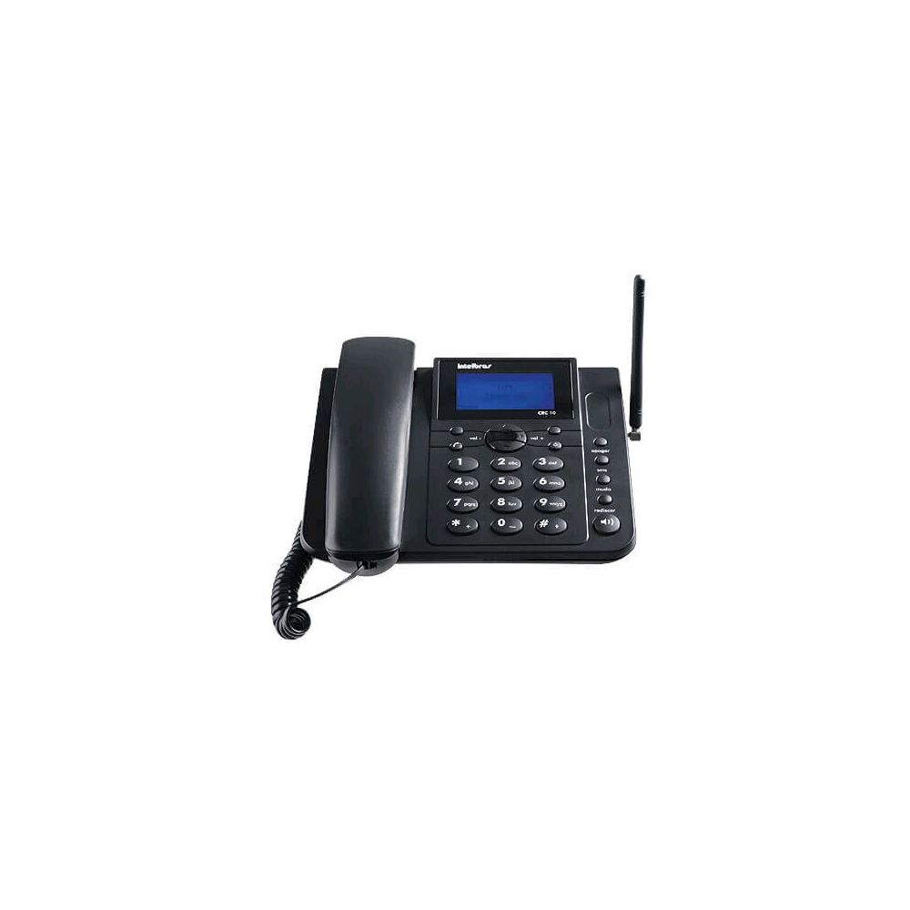 Telefone Celular Fixo de Mesa CRC10  Indicado para Rede GSM de 900 MHZ e 1800 MH