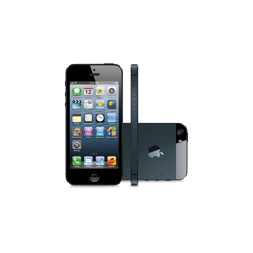 iPhone 5 Apple Preto e Memória Interna 16GB, Desbloqueado - Apple
