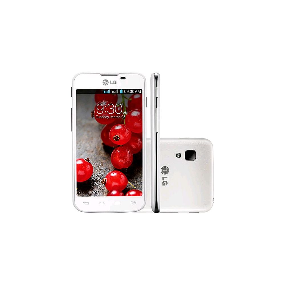 Smartphone Dual Chip LG Optimus L5 II Dual Branco Android 4.1 Desbloqueado - Câm