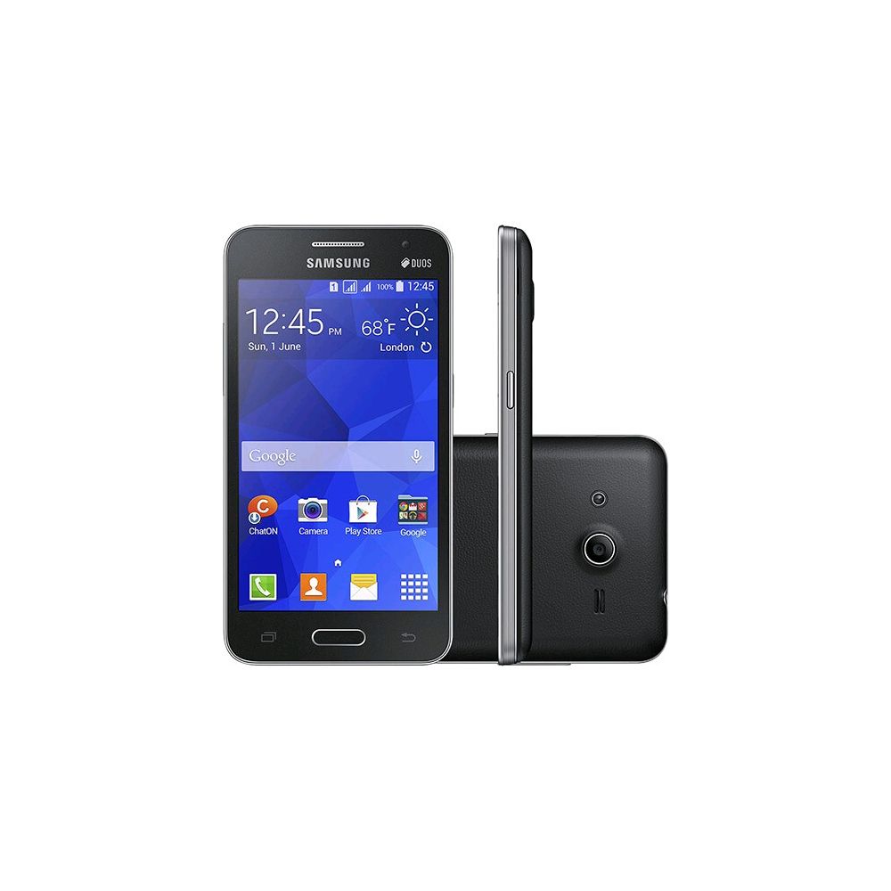 Smartphone Samsung Galaxy Core 2 Duos G355M com Android 4.4 Dual Chip Tela de 4.