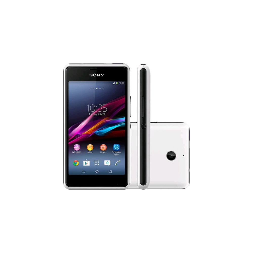 Smartphone Sony Xperia E1 Dual Chip Desbloqueado Android 4.3 Tela 4