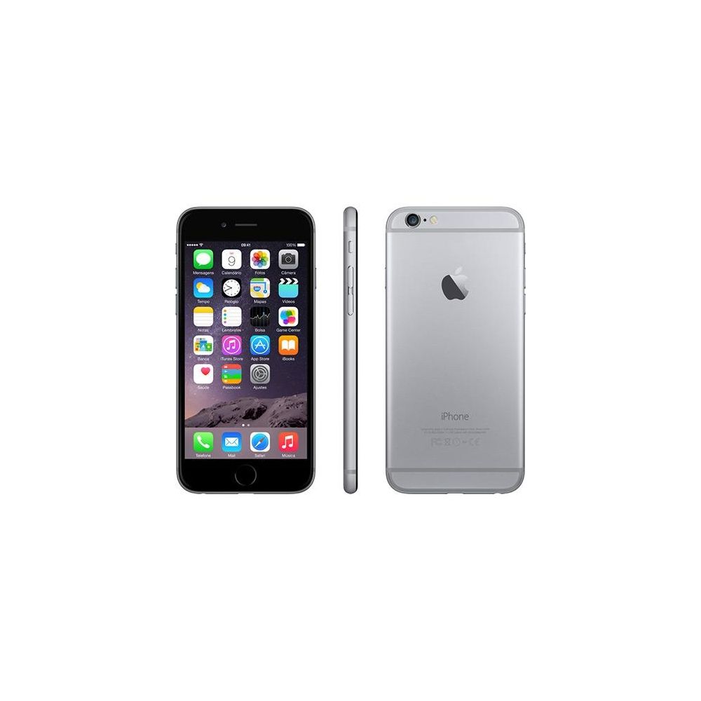 iPhone 6 16GB Cinza Espacial iOS 8 4G Wi-Fi Câmera 8MP - Apple