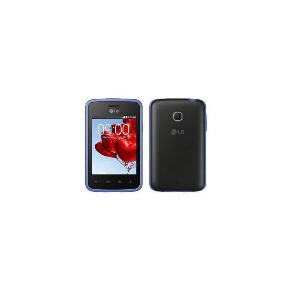 Smartphone LG L30 D125F Preto Azul Dual Chip 3G Android 4.4 Câm. 2Mp Tela 3.2 Pr